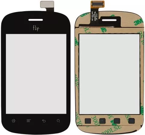 Сенсор (тачскрін) Fly IQ235 Uno, Gionee GN100 Black - фото 1