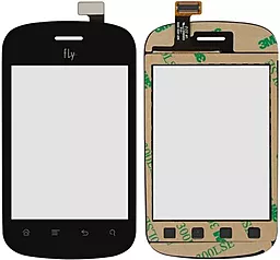 Сенсор (тачскрин) Fly IQ235 Uno, Gionee GN100 Black - фото Сенсор (тачскрин) Fly IQ235 Uno, Gionee GN100 Black