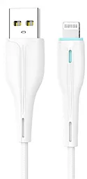Кабель SkyDolphin S48L USB-A - Lightning 12w 2.4a 1м cable White (USB-000423) - фото Кабель SkyDolphin S48L USB-A - Lightning 12w 2.4a 1м cable White (USB-000423)