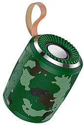 Колонки акустические Hoco BS39 Cool Sports Green Camo - фото Колонки акустические Hoco BS39 Cool Sports Green Camo