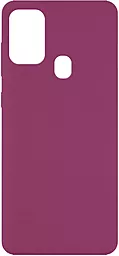 Чехол Epik Silicone Cover Full without Logo (A) Samsung A217 Galaxy A21s Marsala