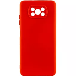 Чохол Lakshmi Silicone Cover Full Camera для Xiaomi Poco X3 NFC / Poco X3 Pro Red