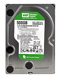 Жесткий диск Western Digital 500GB Caviar Green 5400rpm (WD5000AACS) - фото Жесткий диск Western Digital 500GB Caviar Green 5400rpm (WD5000AACS)