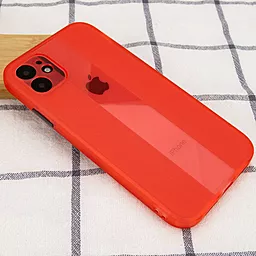 Чехол Epik TPU Glossy Line Full Camera для Apple iPhone 12 Красный - миниатюра 2