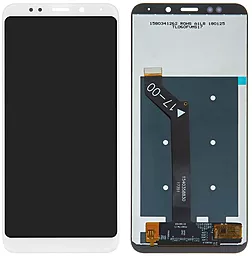 Дисплей Xiaomi Redmi 5 Plus с тачскрином, оригинал, White