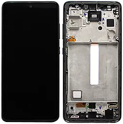 Дисплей Samsung Galaxy A52s A528 с тачскрином и рамкой, оригинал, Black - фото Дисплей Samsung Galaxy A52s A528 с тачскрином и рамкой, оригинал, Black