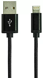Кабель USB Gelius Double Side 2-in-1 USB to Lightning/micro USB Cable black