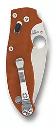 Нож Spyderco Manix 2 REX 45 Sprint Run (C101GPBORE2) Orange - миниатюра 3