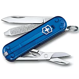 Мультитул Victorinox Classic SD Transparent Sky High (0.6223.T61G) - фото Мультитул Victorinox Classic SD Transparent Sky High (0.6223.T61G)