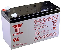 Аккумуляторная батарея Yuasa 12V 9Ah (NPW45-12)