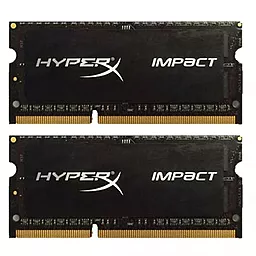 Оперативна пам'ять для ноутбука HyperX Impact SoDIMM DDR3L 16GB (2x8GB) 2133MHz (HX321LS11IB2K2/16)