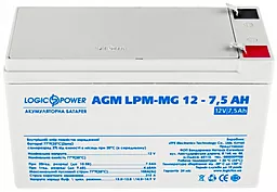 Аккумуляторная батарея Logicpower LPM-MG 12V 7.5Ah AGM (LP6554)
