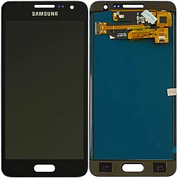Дисплей Samsung Galaxy A3 A300 2015 з тачскріном, (OLED), Black