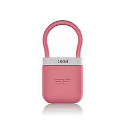 Флешка Silicon Power Unique 510 16 GB (SP016GBUF2510V1P) Pink - фото Флешка Silicon Power Unique 510 16 GB (SP016GBUF2510V1P) Pink