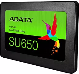 SSD Накопитель ADATA Ultimate SU650 256 GB (ASU650SS-256GT-R) - миниатюра 3