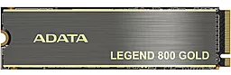 SSD Накопитель ADATA Legend 800 Gold 2TB M.2 NVMe (SLEG-800G-2000GCS-S38) - фото SSD Накопитель ADATA Legend 800 Gold 2TB M.2 NVMe (SLEG-800G-2000GCS-S38)