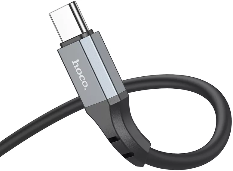 Кабель Hoco X92 USB-A - Type-C 15w 3a 3м cable Black - фото 5