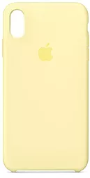 Чехол Apple Silicone Case PB для Apple iPhone XR Mellow Yellow