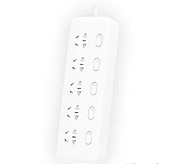 Мережевий фільтр (подовжувач) Xiaomi KingMi Power Strip (5 розеток; без USB; 5 вимик) (QC0505)