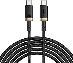Кабель Baseus Dura Fast USB Type-C - Type-C 240w 5a 2м PD cable Black (P10377803U03-01) - фото Кабель Baseus Dura Fast USB Type-C - Type-C 240w 5a 2м PD cable Black (P10377803U03-01)