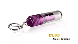 Комплект фонарей Fenix: TK20R и CL05 (фиолетовый) - мініатюра 3