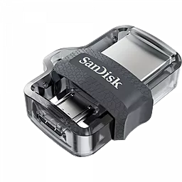 Флешка SanDisk 64GB USB 3.0 Ultra Dual Drive m3.0 OTG White-Gold (SDDD3-064G-G46GW)