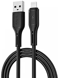 Кабель WIWU StarLink Wi-C042E USB-A - Lightning 12w 2.4a 1м cable Black - фото Кабель WIWU StarLink Wi-C042E USB-A - Lightning 12w 2.4a 1м cable Black