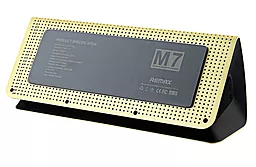 Колонки акустические Remax RB-M7 Gold - миниатюра 3