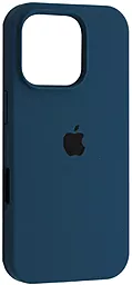 {"ru": "Чехол", "uk": "Чохол"} Silicone Case Full для Apple iPhone 16 Pro Blue Cobalt