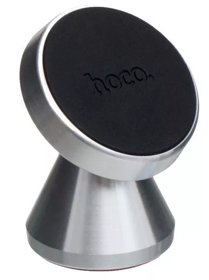 Держатель магнитный Hoco CA46 Metal Magnetic Silver - фото 1