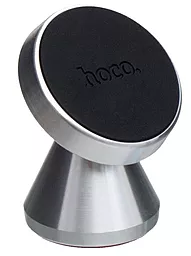 Держатель магнитный Hoco CA46 Metal Magnetic Silver - фото Держатель магнитный Hoco CA46 Metal Magnetic Silver
