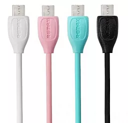 Кабель Remax Lesu USB-A - micro USB 12w 2.4a 1м cable Pink (RC-050m) - миниатюра 2 Кабель Remax Lesu USB-A - micro USB 12w 2.4a 1м cable Pink (RC-050m) - миниатюра 2