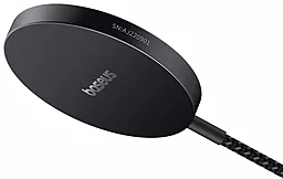 Беспроводное (индукционное) зарядное устройство Baseus Simple Mini4 Air Magnetic 15w Qi2 wireless charger black (P10278200111-00) - фото Беспроводное (индукционное) зарядное устройство Baseus Simple Mini4 Air Magnetic 15w Qi2 wireless charger black (P10278200111-00)