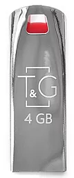 Флешка TG 4 GB 115 Stylish series Chrome (TG115-4G)