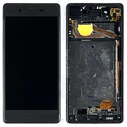 Дисплей Sony Xperia X (F5121, F5122) з тачскріном і рамкою, Grey