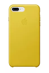 Чехол Apple Leather Case for iPhone 7 Plus, iPhone 8 Plus Yellow