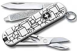Мультитул Victorinox Classic LE Cubic Illusion (0.6223.L2105) - фото Мультитул Victorinox Classic LE Cubic Illusion (0.6223.L2105)
