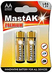 Батарейки MastAK AA / LR6 Premium 2шт - фото Батарейки MastAK AA / LR6 Premium 2шт