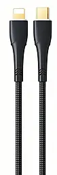 Кабель Remax RC-C063 Bosu USB Type-C - Lightning 20w 2.2a 1.2 м cable Black - фото Кабель Remax RC-C063 Bosu USB Type-C - Lightning 20w 2.2a 1.2 м cable Black