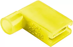 Клемма Voltronic угловая с полной изоляцией (МАМА) 0.8х6.35мм провод 4.0-6.0мм 24А жёлтая (FLDNY5.5-250)