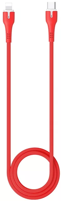 Кабель Hoco X45 Surplus USB Type-C - Lightning 18w 3a 1м PD сable Red - фото 2