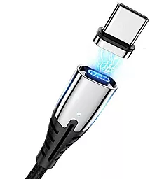 Кабель Joyroom Magnetic S-M408 USB-A - Type-C 15w 3a 1.2м cable Black
