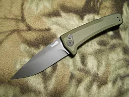 Нож Kershaw Launch 3 (7300BLKOL) Олива - миниатюра 2