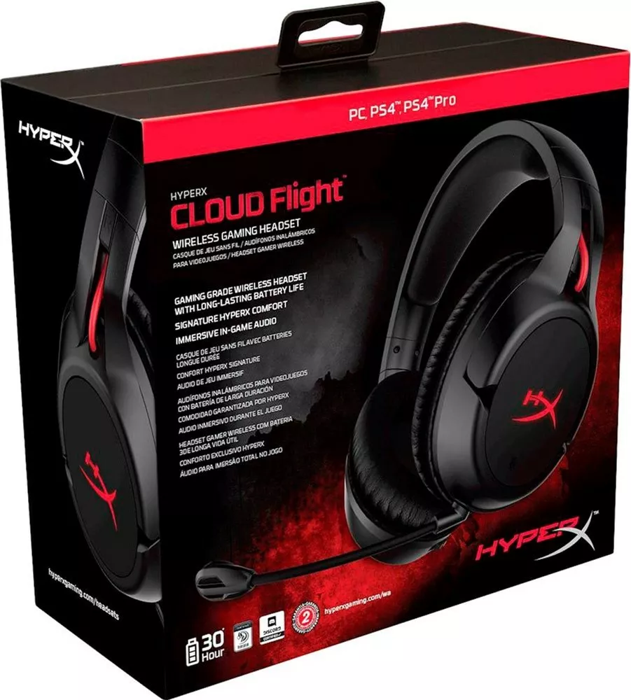 Наушники HyperX Flight Black (HX-HSCF-BK/4P5L4AM) - фото 5