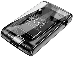 Блютуз-адаптер Hoco E66 AUX BT Receiver Jazz Black - мініатюра 4