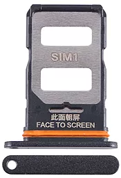 Слот (лоток) SIM-карти Xiaomi Redmi Note 13 Pro (5G) та картки пам'яті Dual SIM Midnight Black