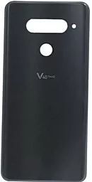 Задняя крышка корпуса LG V40 ThinQ V405 Original Aurora Black - фото Задняя крышка корпуса LG V40 ThinQ V405 Original Aurora Black