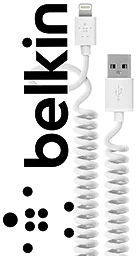 Кабель USB Belkin iPhone USB Lightning кабель White (F8j023bt06blkhc)