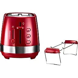 Тостер Delonghi Active Line CTLA 2103.R - миниатюра 2 Тостер Delonghi Active Line CTLA 2103.R - миниатюра 2