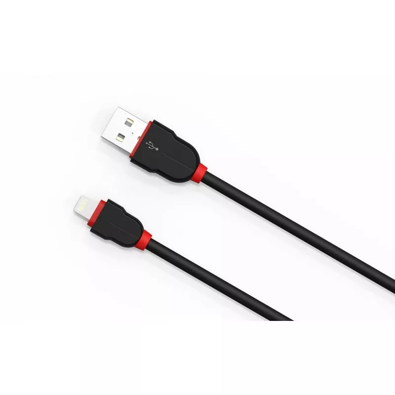 Кабель LDNio USB-A - Lightning 10.5w 2м cable Black (LS02) - фото 4